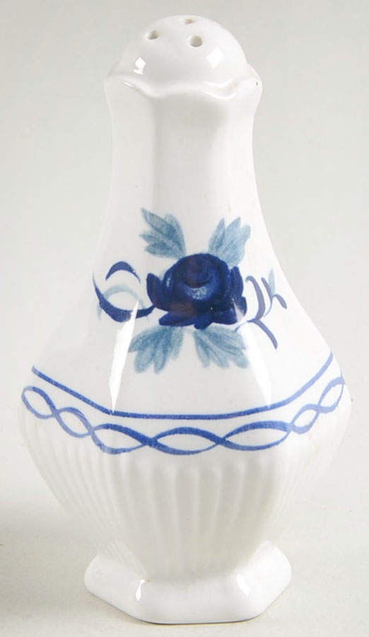 Baltic Blue (Older, Cream) Pepper Shaker by Adams China-1