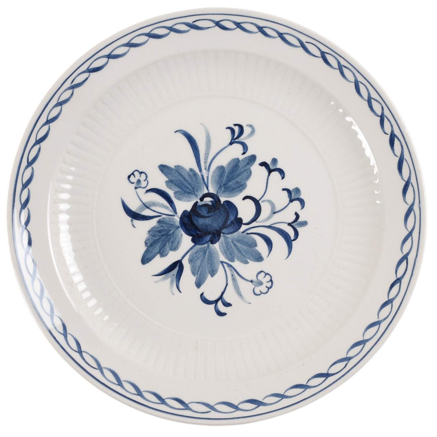 Baltic Blue (Older, Cream) Salad Plate by Adams China-1