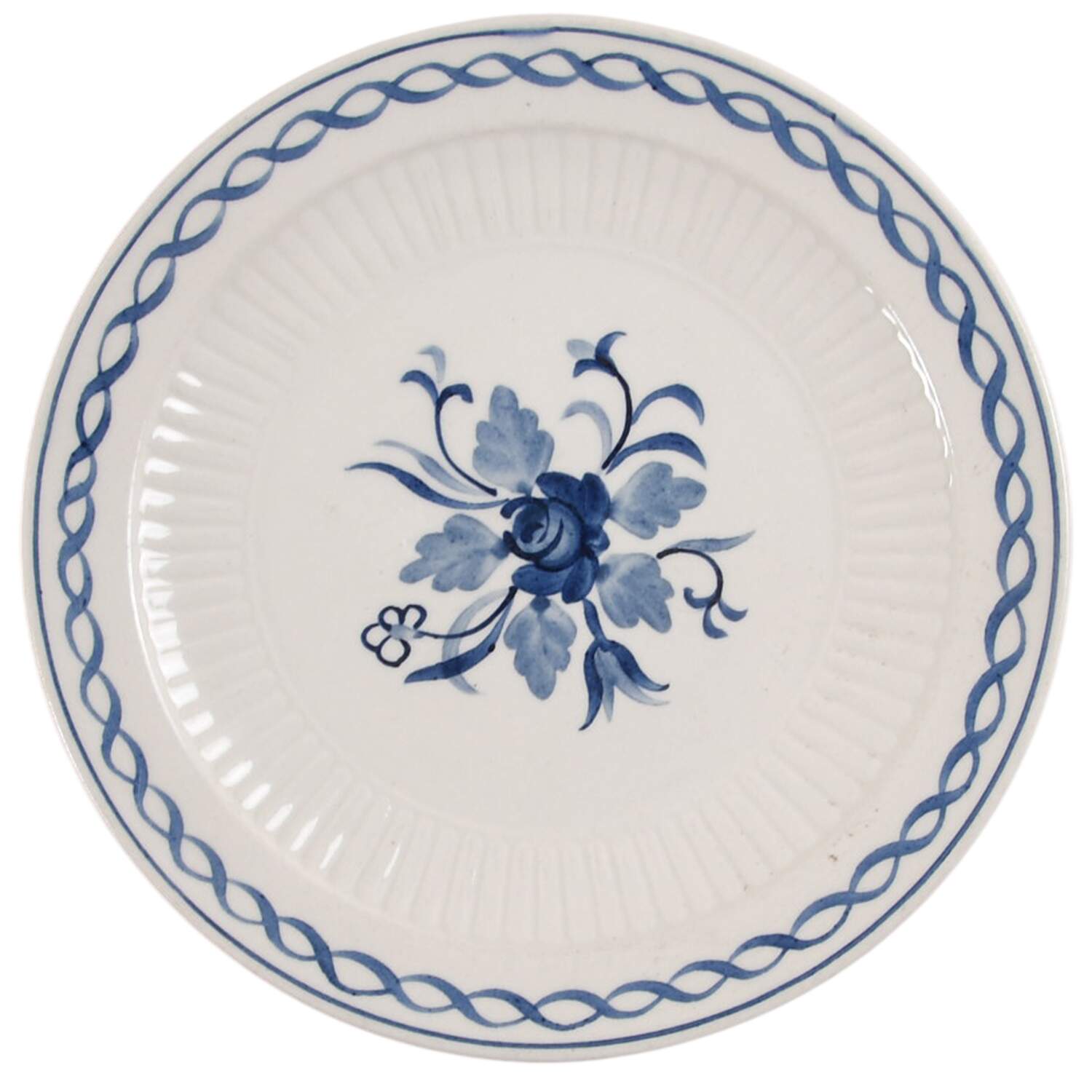 Baltic Blue (Older, Cream) Bread & Butter Plate by Adams China-1
