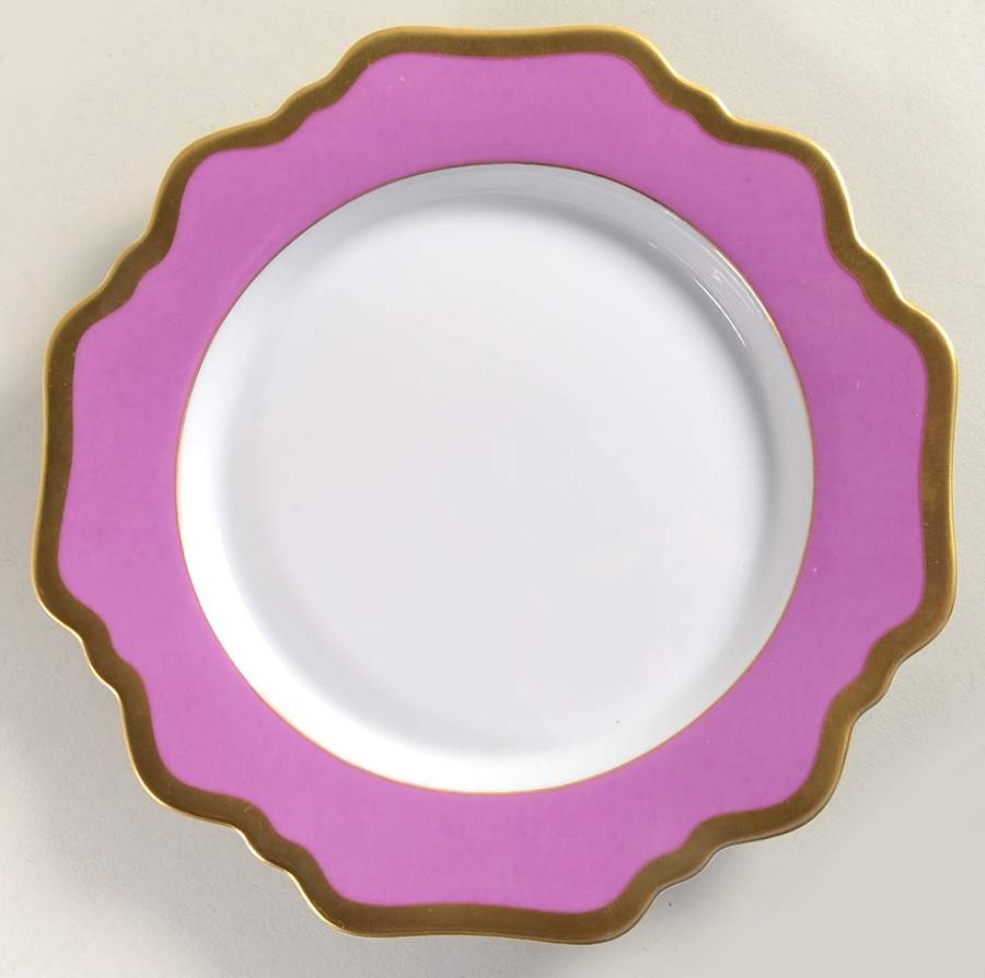 Anna's Palette Purple Orchid Bread & Butter Plate by Anna Weatherley-1