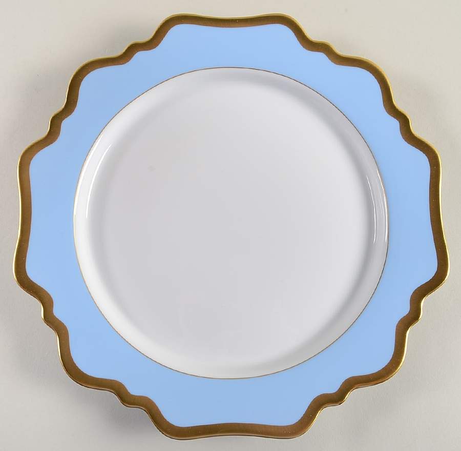 Anna's Palette Sky Blue Dinner Plate by Anna Weatherley-1