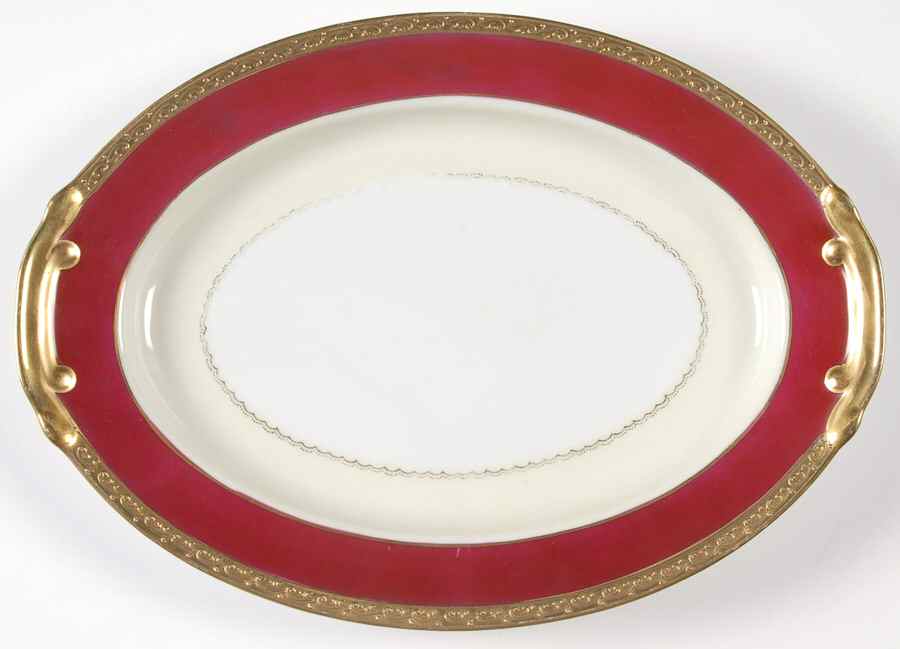AGX5 12" Oval Serving Platter by Angel China-1