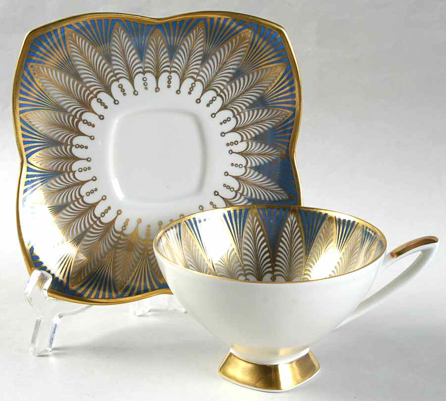 1588 Footed Cup & Saucer Set by Alka-1