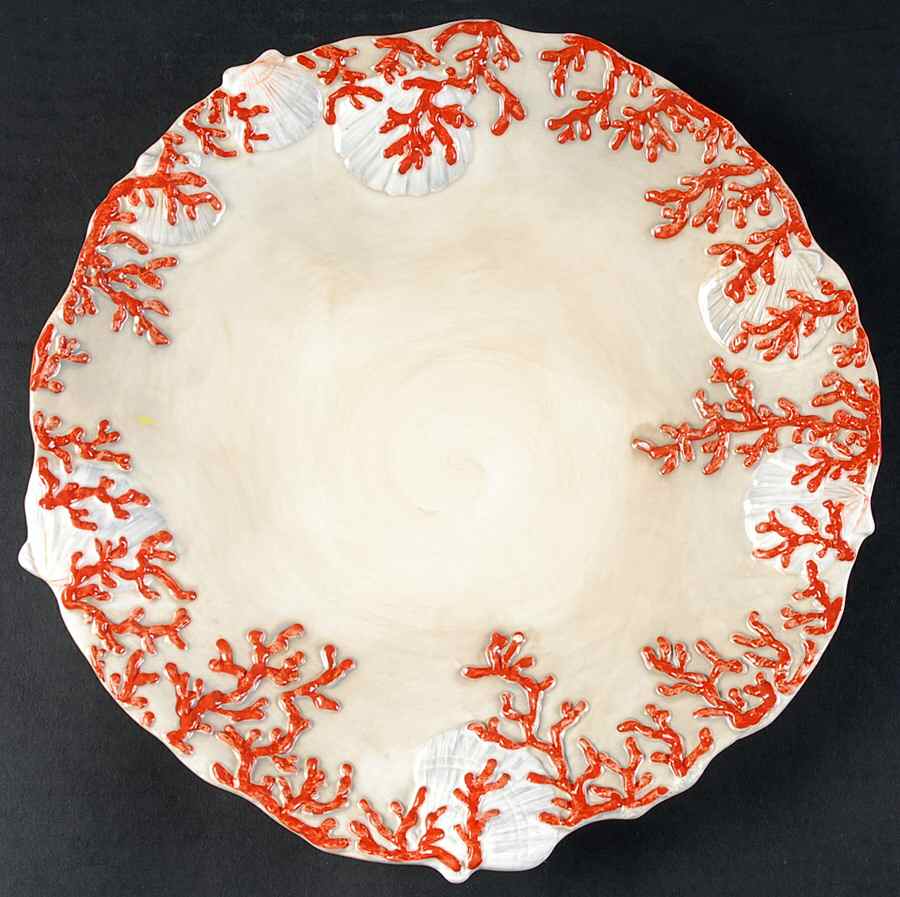 Coral Dinner Plate by Ambiance-1