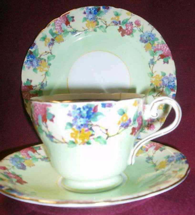 C758-2 Dessert/Pie Plate by John  Aynsley & Sons-1