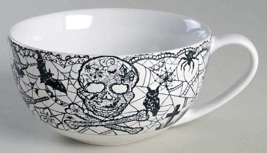 Wiccan Lace Soup Mug by 222 Fifth (PTS)-1
