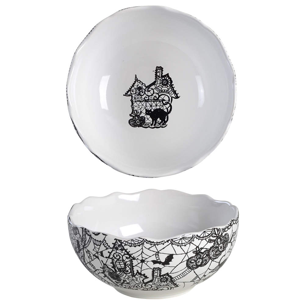 Wiccan Lace Coupe Cereal Bowl by 222 Fifth (PTS)-1
