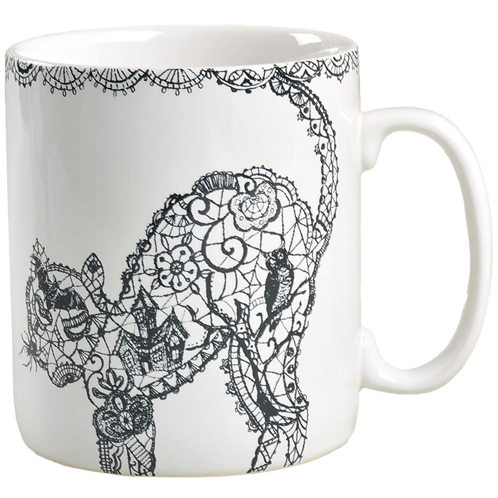 Wiccan Lace Jumbo Mug by 222 Fifth (PTS)-1