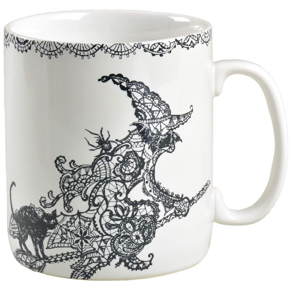 Wiccan Lace Jumbo Mug by 222 Fifth (PTS)-1