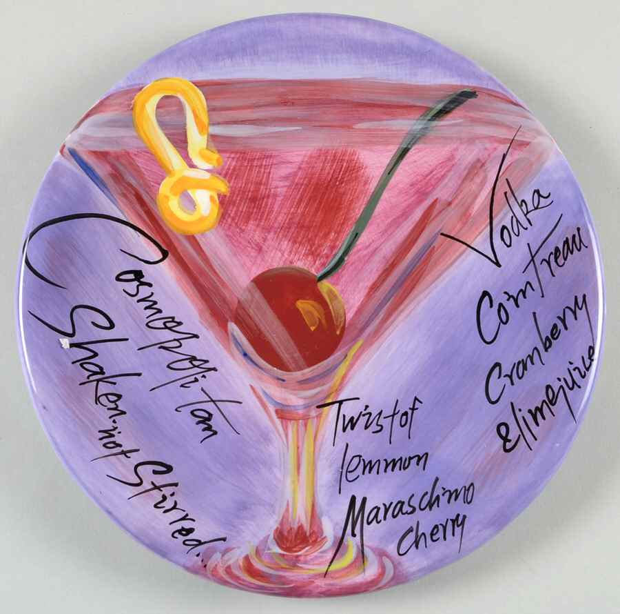 Magnificent Martinis Salad Plate by Ambiance-1