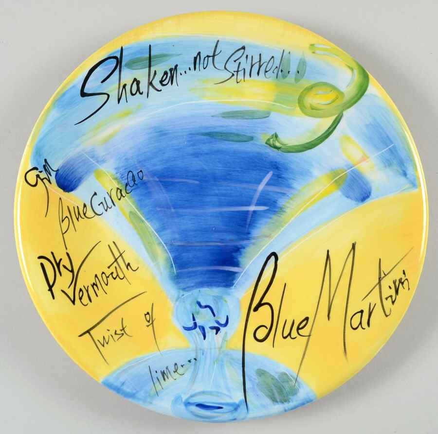 Magnificent Martinis Salad Plate by Ambiance-1