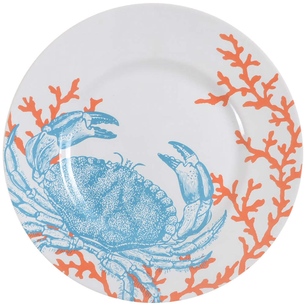 Coastal Life Grenada Salad Plate by 222 Fifth (PTS)-1