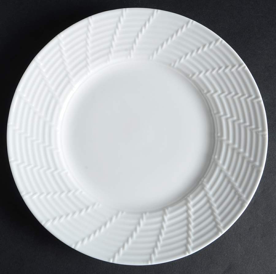 Basket Weave Salad Plate by 222 Fifth (PTS)-1