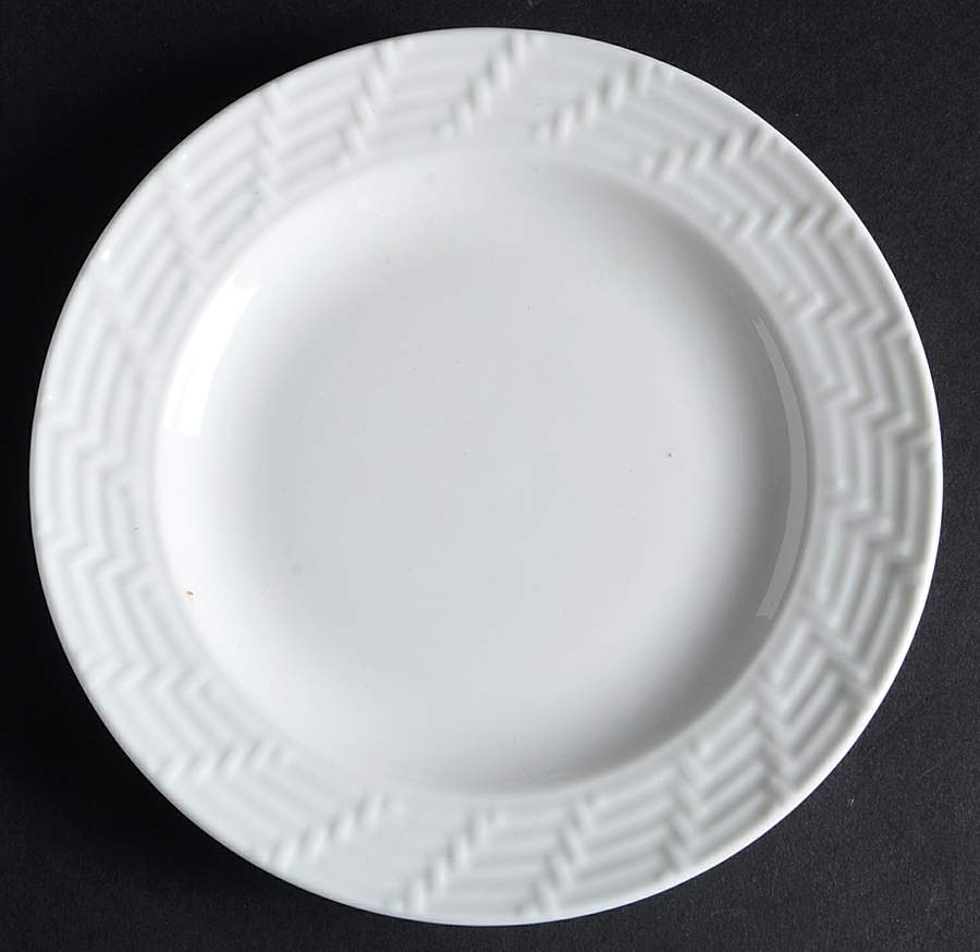 Basket Weave Appetizer Plate by 222 Fifth (PTS)-1