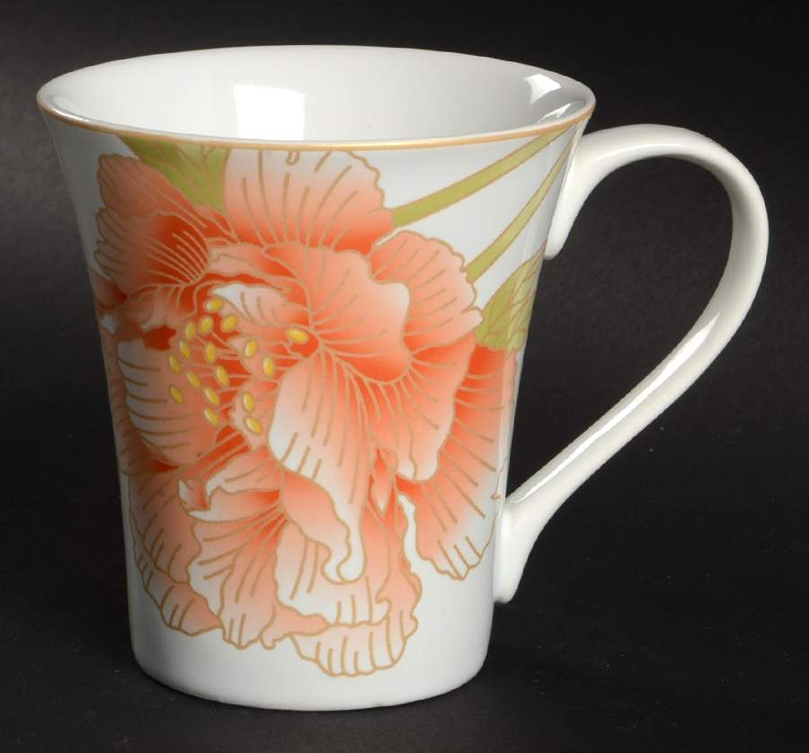 Leanne Peony Mug by 222 Fifth (PTS)-1