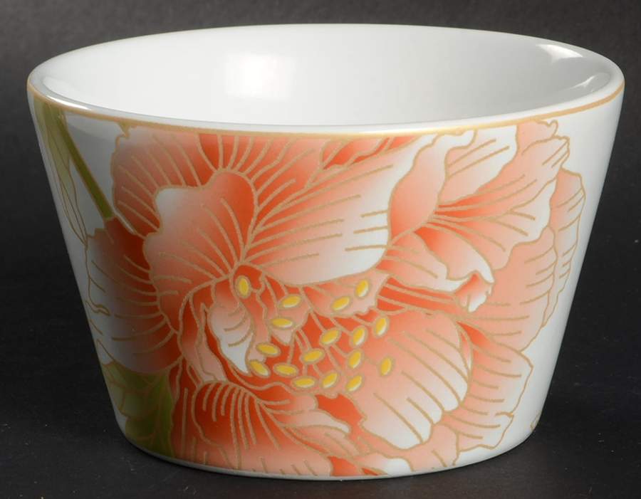 Leanne Peony Individual Appetizer Bowl by 222 Fifth (PTS)-1