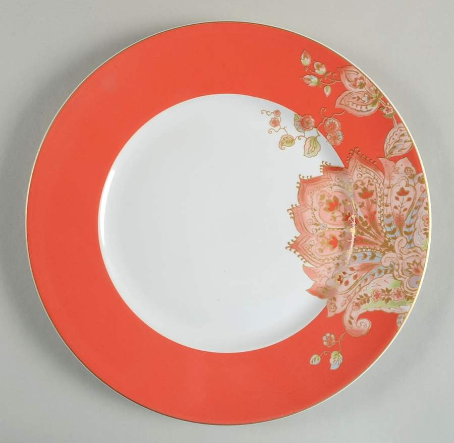Norah Coral Dinner Plate by 222 Fifth (PTS)-1