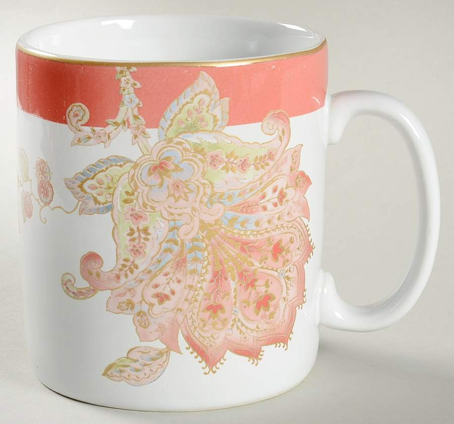 Norah Coral Jumbo Mug by 222 Fifth (PTS)-1
