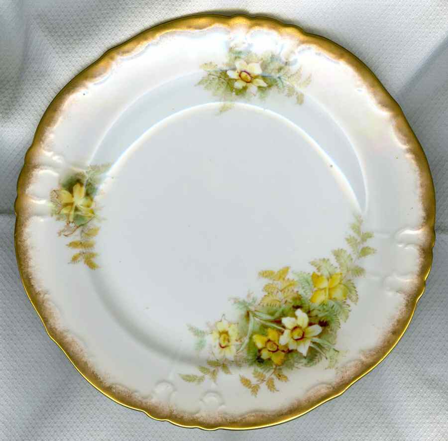Small Fern Bread & Butter Plate by Adderley-1
