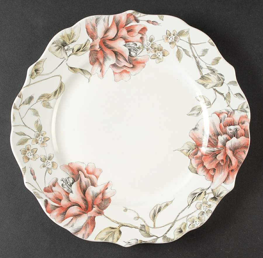 Bellisa Pink Dinner Plate by 222 Fifth (PTS)-1
