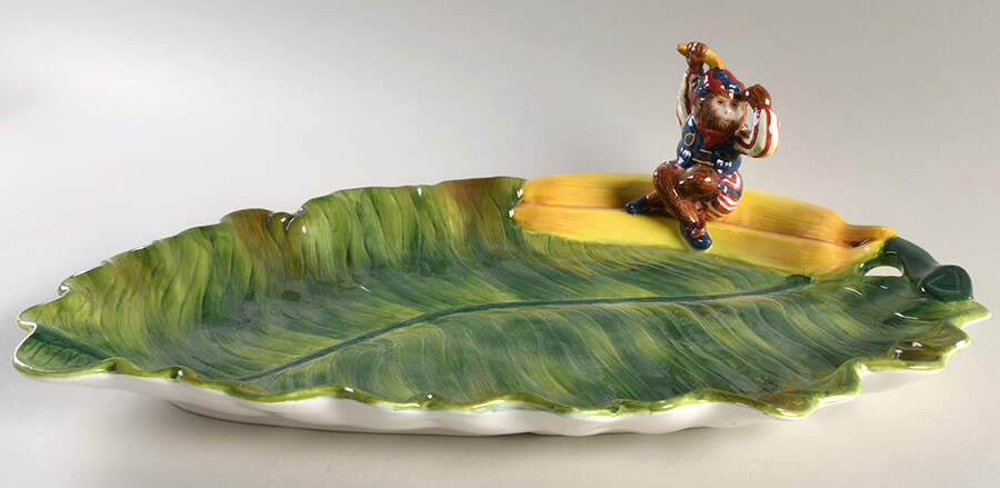Royal Palm 18" Figural Platter by Ambiance-1