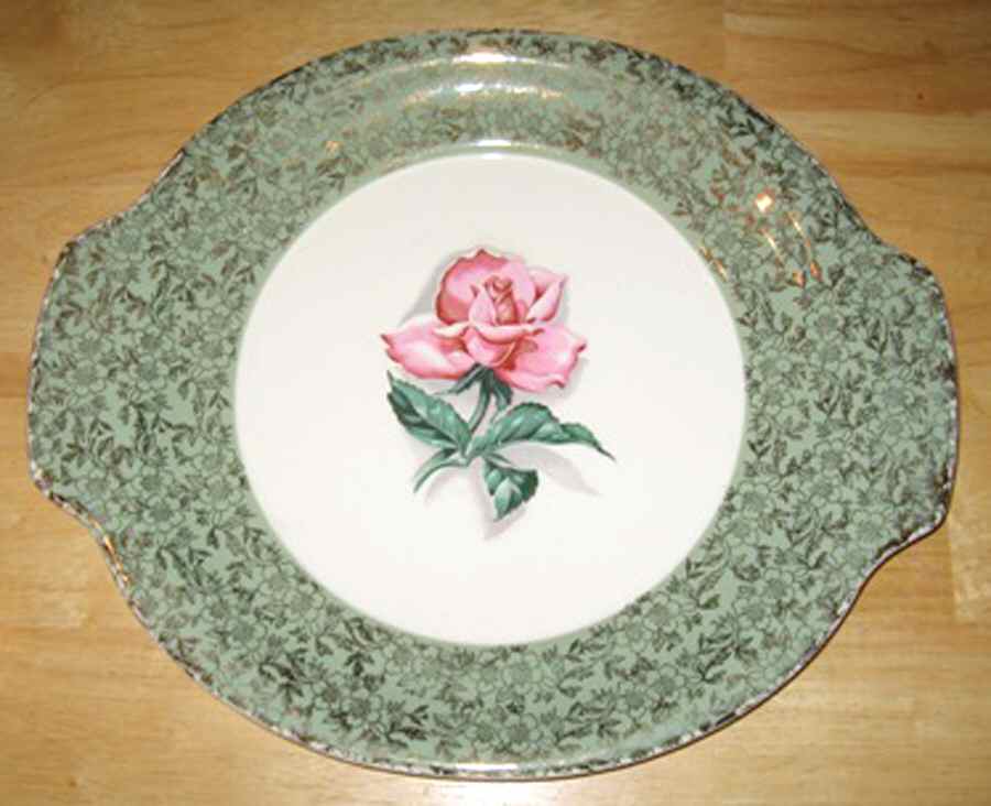 ATS45 Handled Cake Plate by Atlas China (NY)-1
