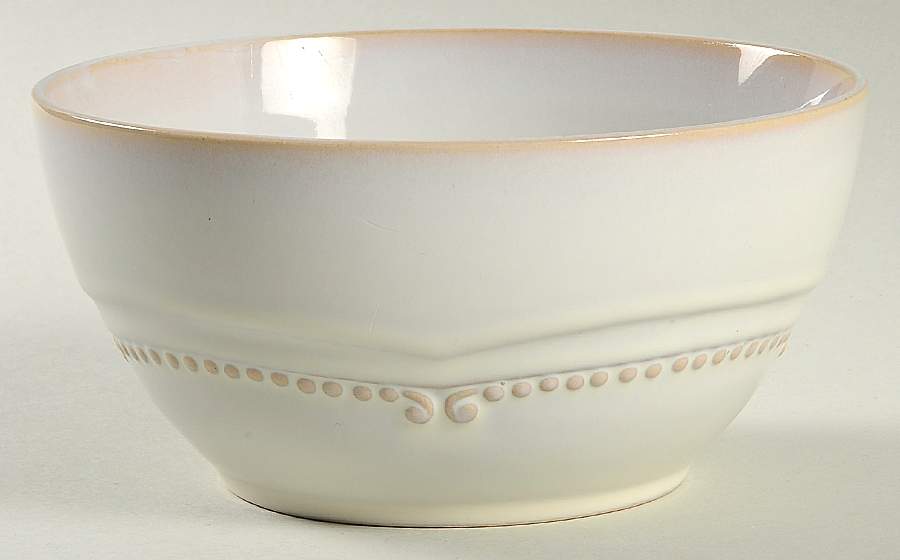 Isabella (Cream) Coupe Cereal Bowl by Anchor Hocking-1