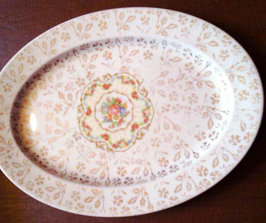 ATS83 12" Oval Serving Platter by Atlas China (NY)-1