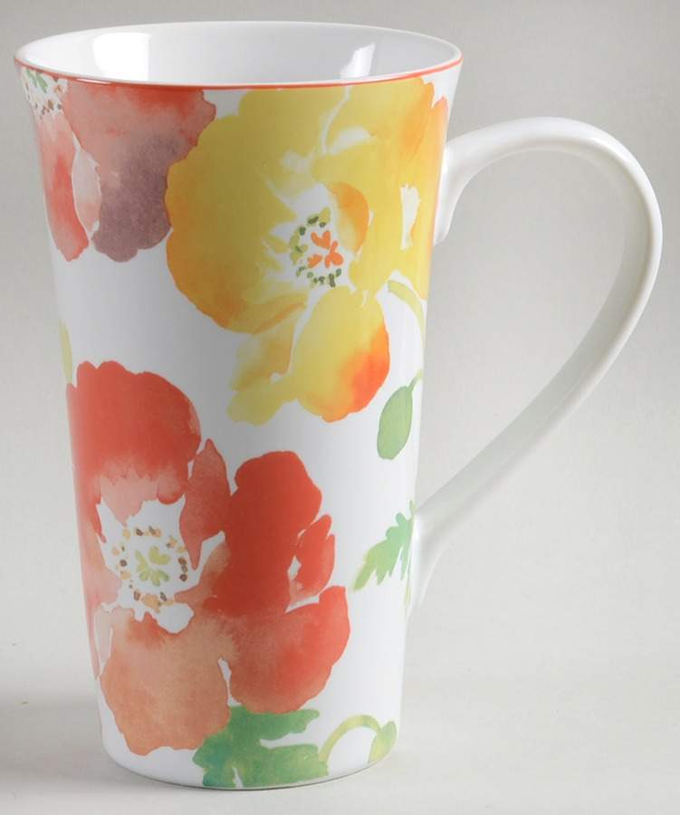 Jolly Poppy Latte Mug by 222 Fifth (PTS)-1
