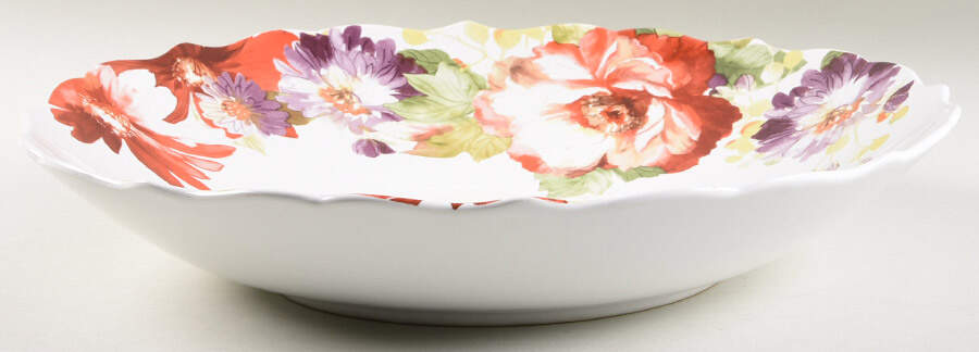 Natural Curiosities 13" Pasta Serving Bowl by 222 Fifth (PTS)-1