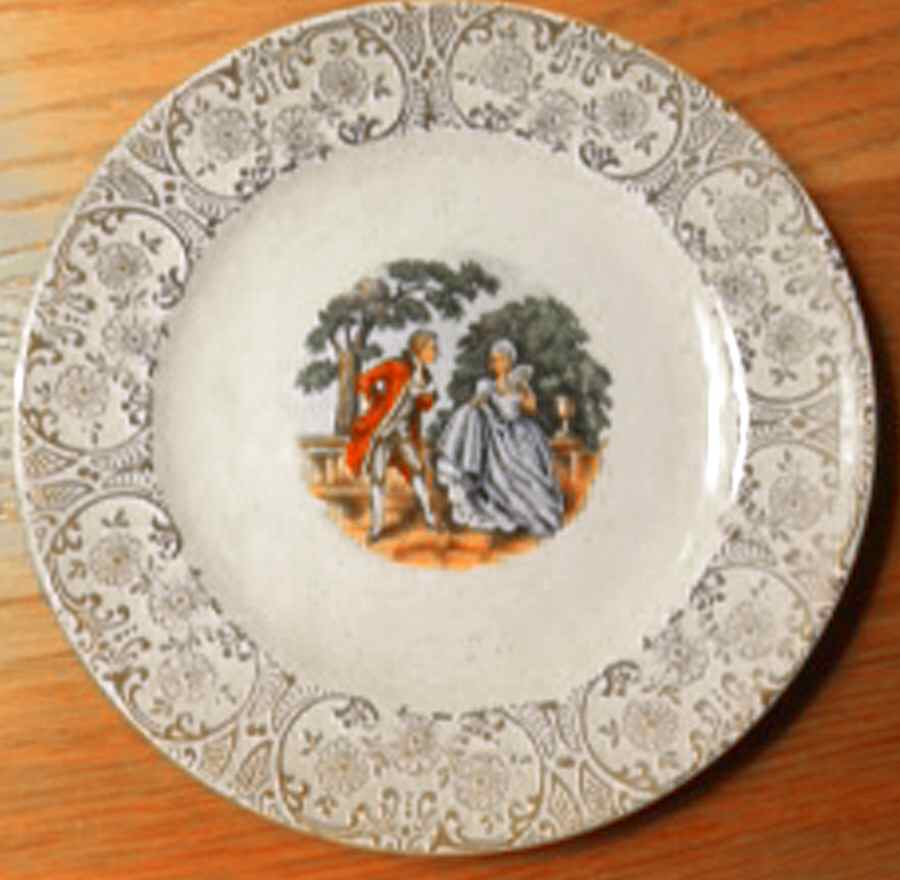 ATS84 Dinner Plate by Atlas China (NY)-1