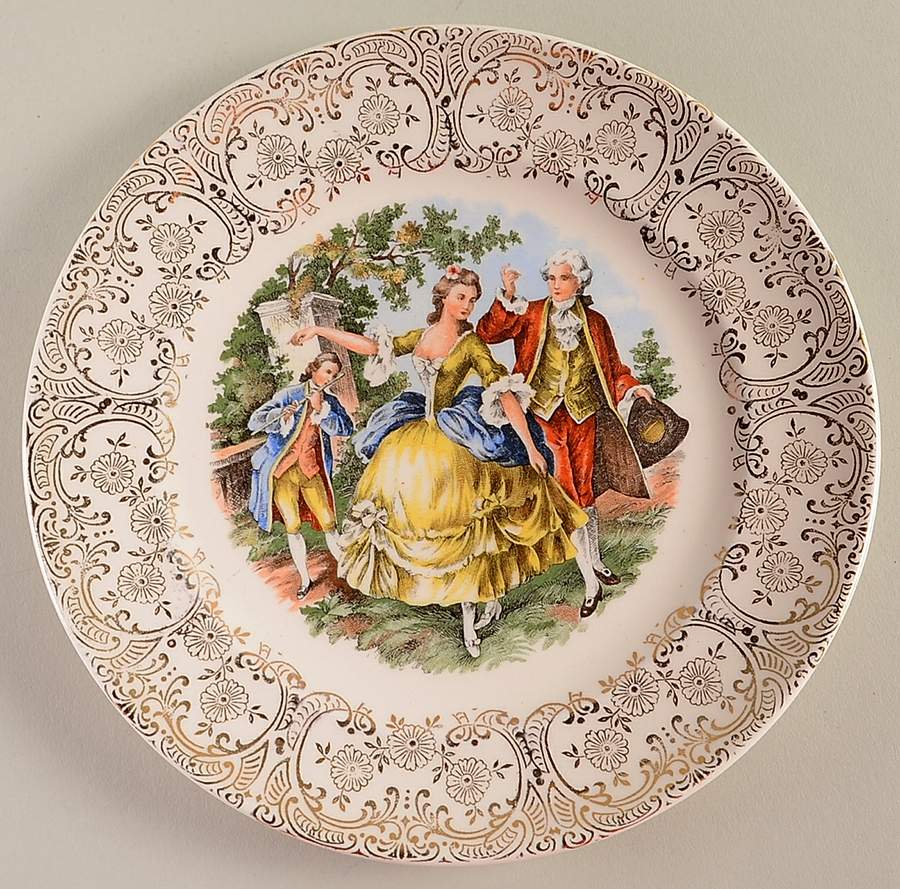 ATS84 Salad Plate by Atlas China (NY)-1