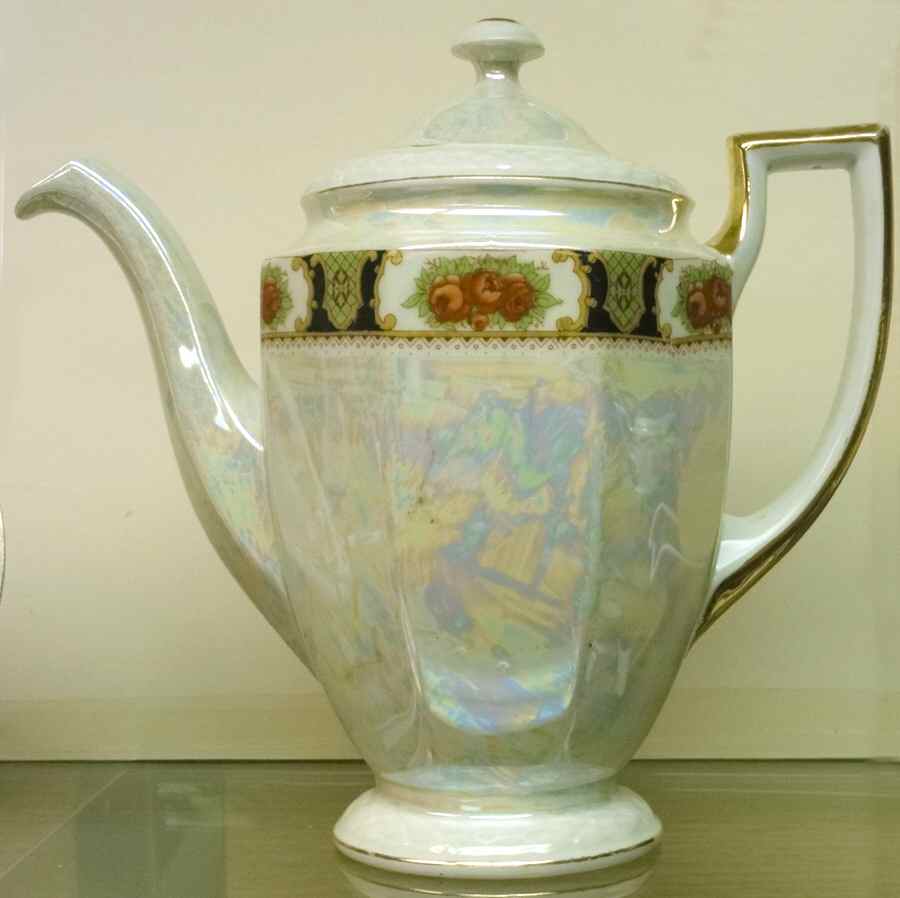 ALZ14 Coffee Pot & Lid by A Laufer (Czech)-1