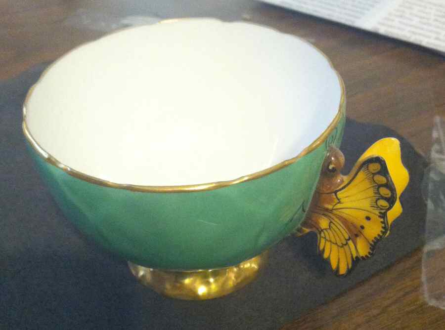 6081 Footed Cup by John  Aynsley & Sons-1