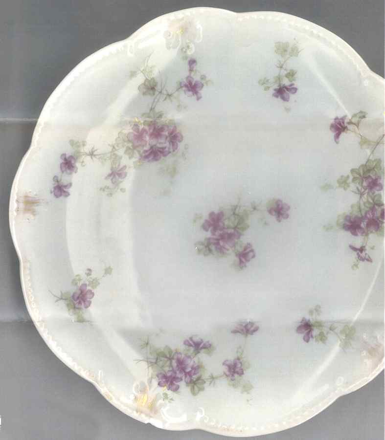 AKF70 Luncheon Plate by A Klingenberg France-Austria-1