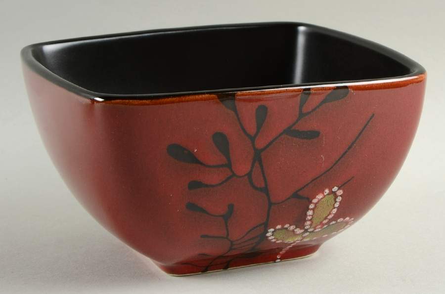 Elise Red Soup/Cereal Bowl by American Atelier-1