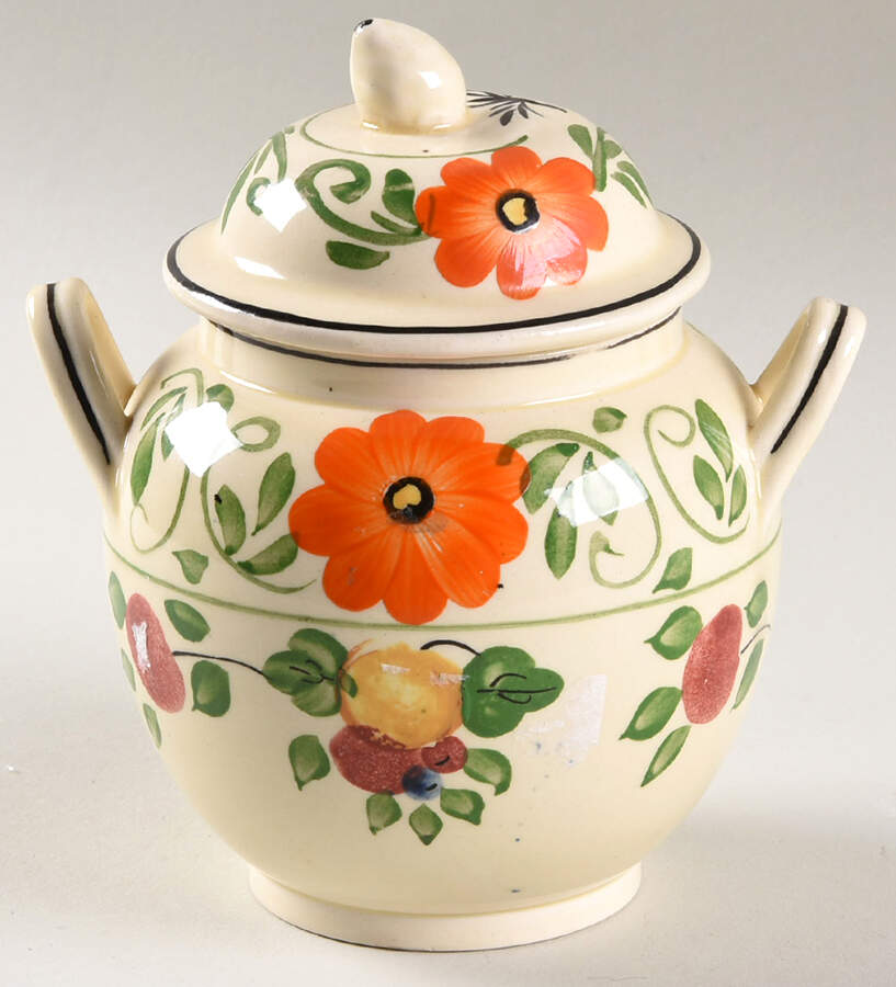 ADA193 Sugar Bowl & Lid by Adams China-1