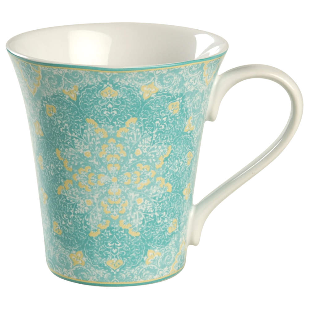 Eva Teal Mug by 222 Fifth (PTS)-1