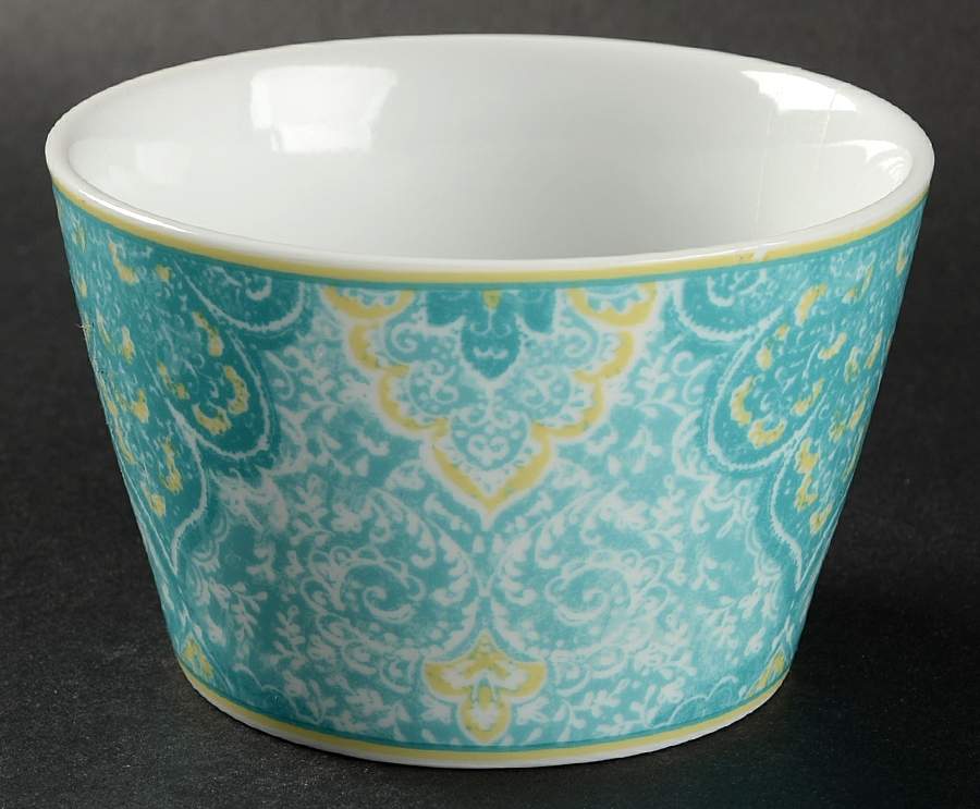 Eva Teal Individual Appetizer Bowl by 222 Fifth (PTS)-1