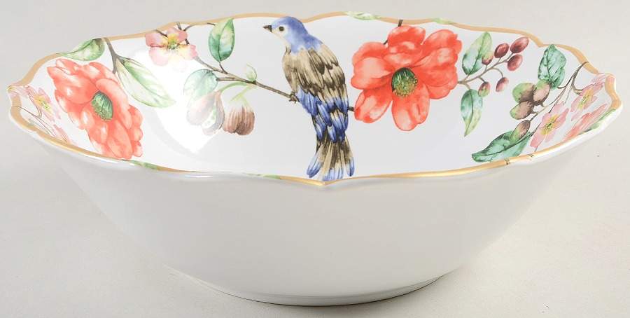 Ambri 10" Round Serving Bowl by 222 Fifth (PTS)-1