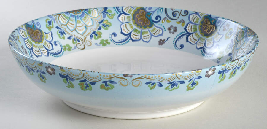 Aisha 10" Round Serving Bowl by 222 Fifth (PTS)-1