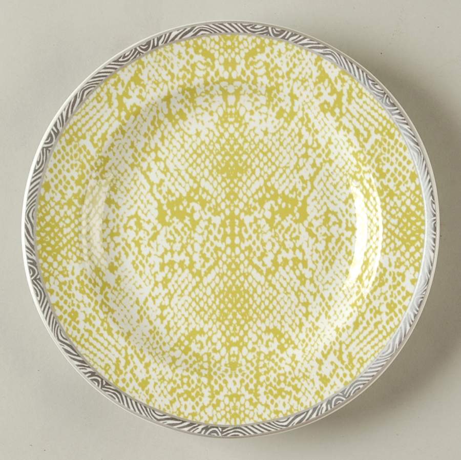Python Lime Green Appetizer Plate by 222 Fifth (PTS)-1