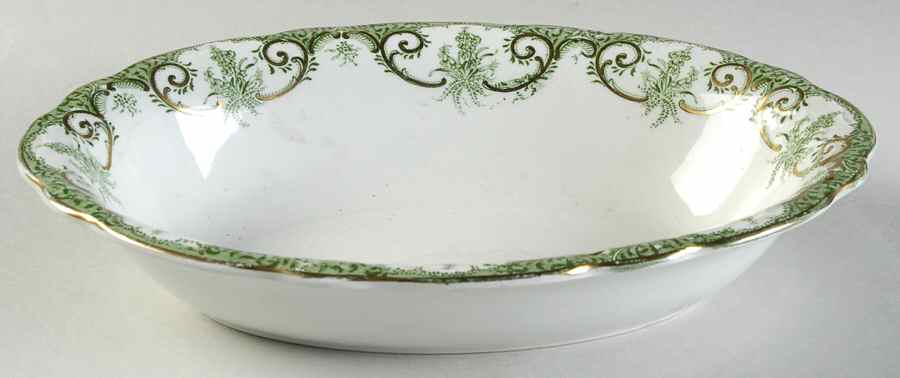 Alma 9" Oval Vegetable Bowl by Henry Alcock-1