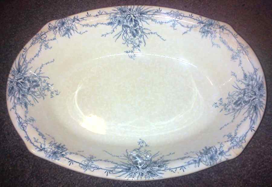 Clifton 9" Oval Vegetable Bowl by Anthony Shaw-1