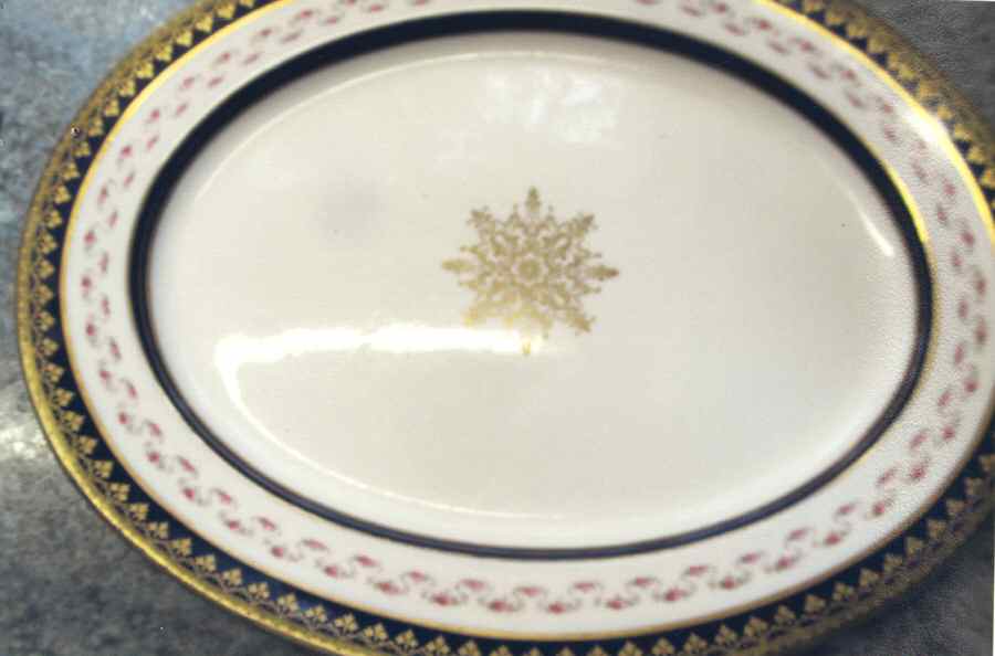 4139 17" Oval Serving Platter by John  Aynsley & Sons-1