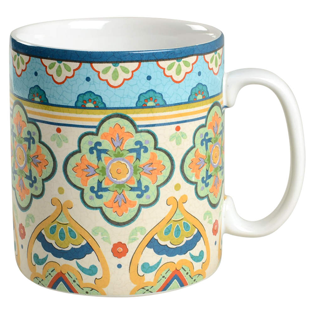 La Fuente Blue Jumbo Mug by 222 Fifth (PTS)-1