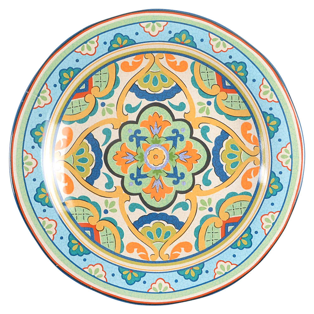 La Fuente Blue Dinner Plate by 222 Fifth (PTS)-1