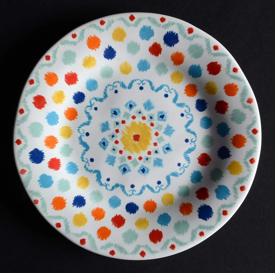 Hanna Appetizer Plate by 222 Fifth (PTS)-1