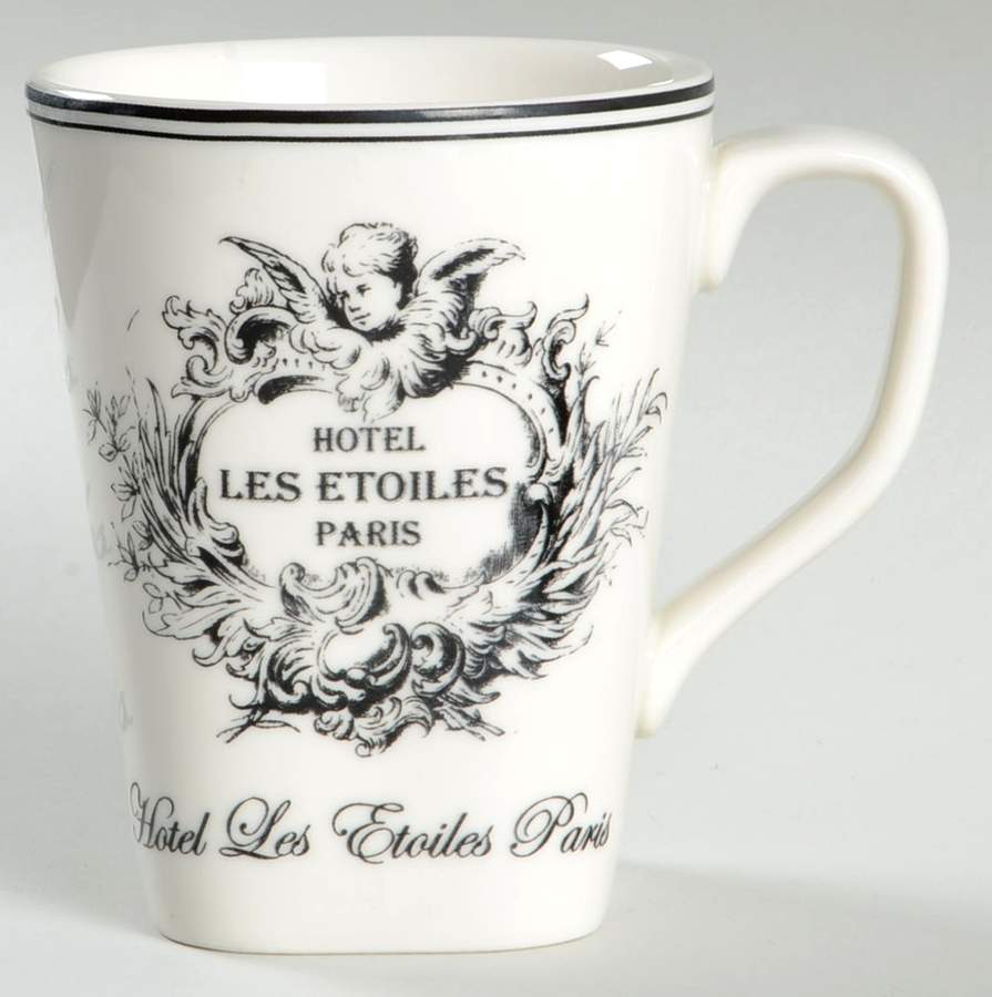 Les Etoiles Cherub Mug by 222 Fifth (PTS)-1