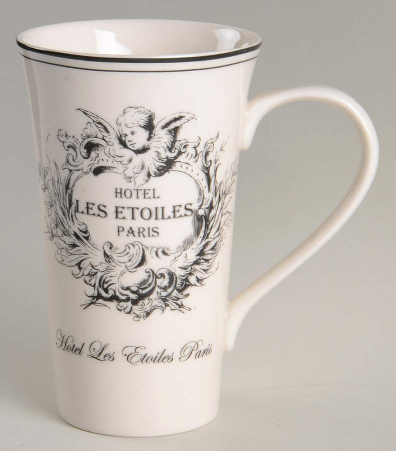 Les Etoiles Cherub Latte Mug by 222 Fifth (PTS)-1